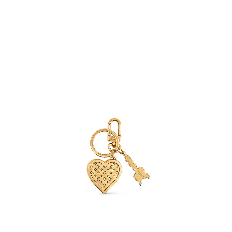 Louis Vuitton LV Lovers Heart Bag Charm & Key Holder outlook