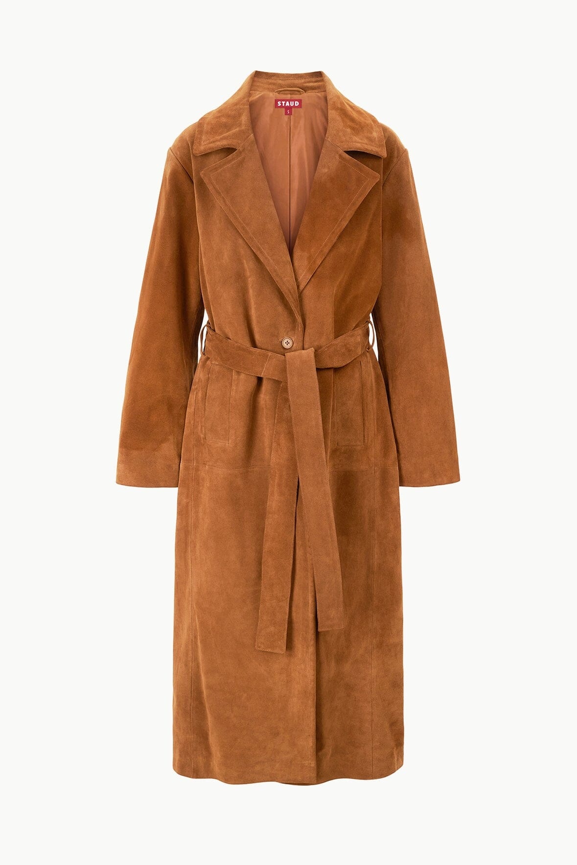 STAUD HOLDEN COAT TAN - 1