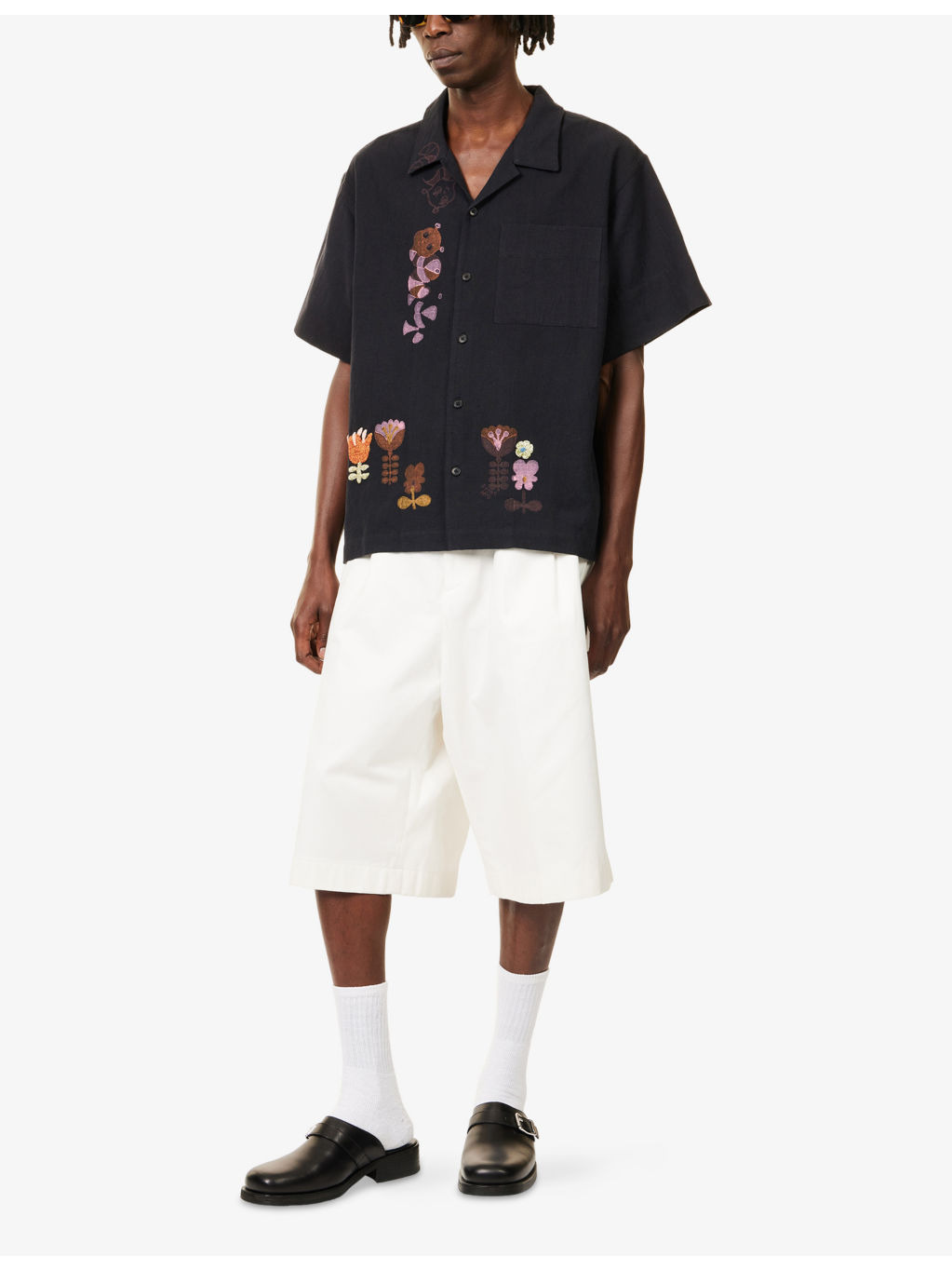 Greetings Printed Cotton-Blend Shirt - 2