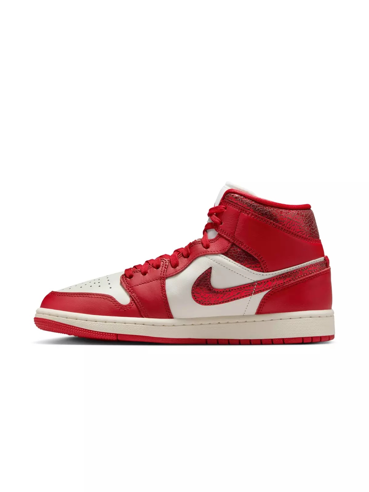 1 Mid SE "Sail/Varsity Red/Team Red" Women's Shoe - 4