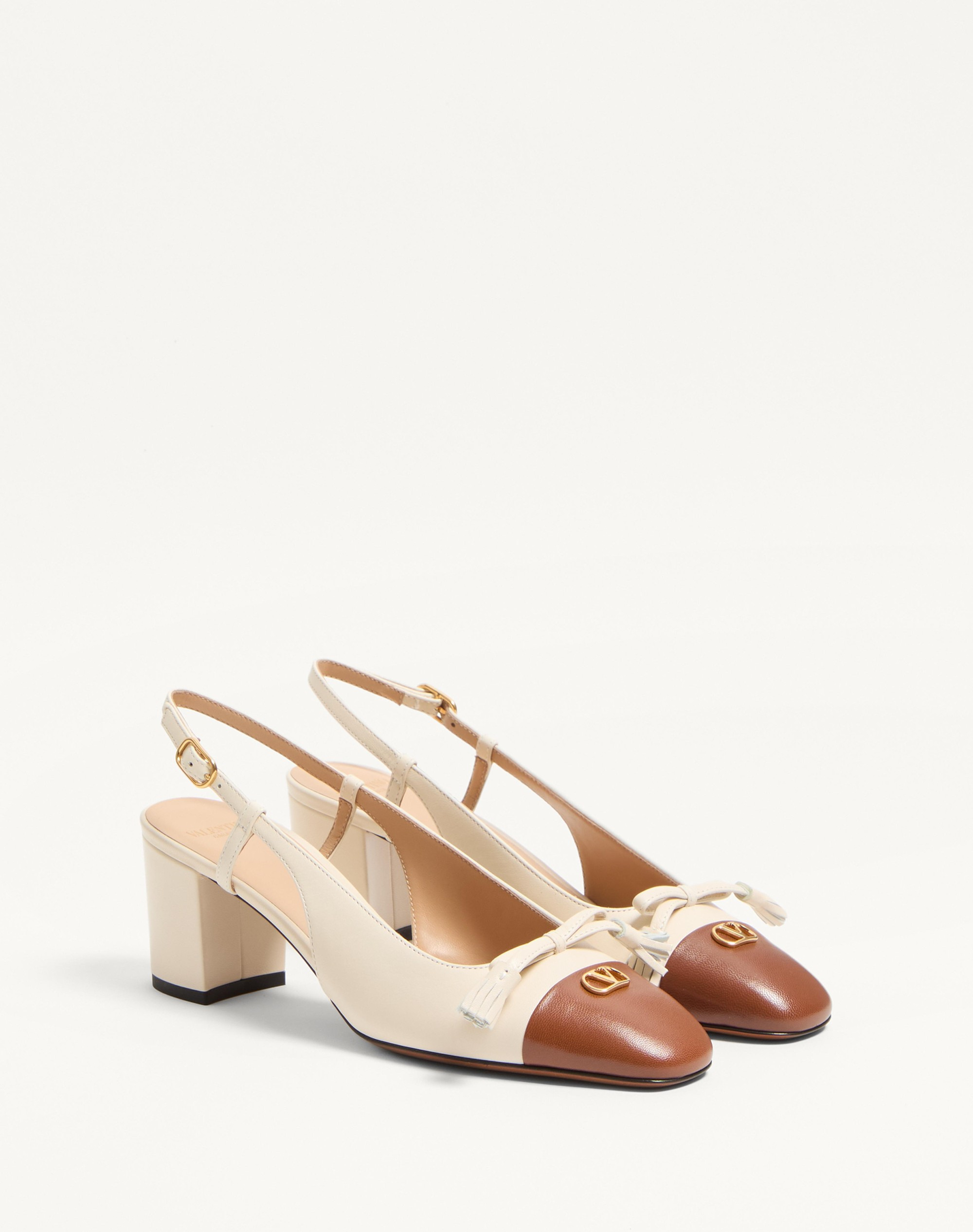 VALET DU ROI KIDSKIN SLINGBACK PUMPS 60MM - 3