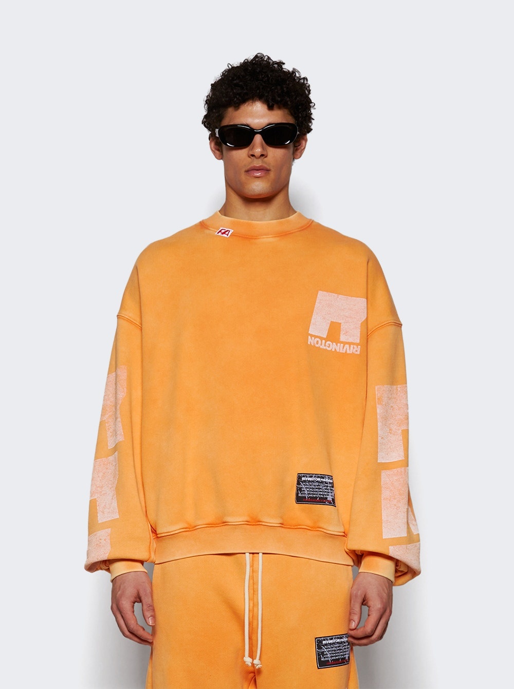 Heritage Crewneck Sweatshirt Bosch Orange - 2