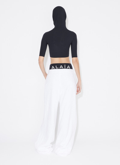 Alaïa LOOSE PANTS IN COTTON TERRY outlook