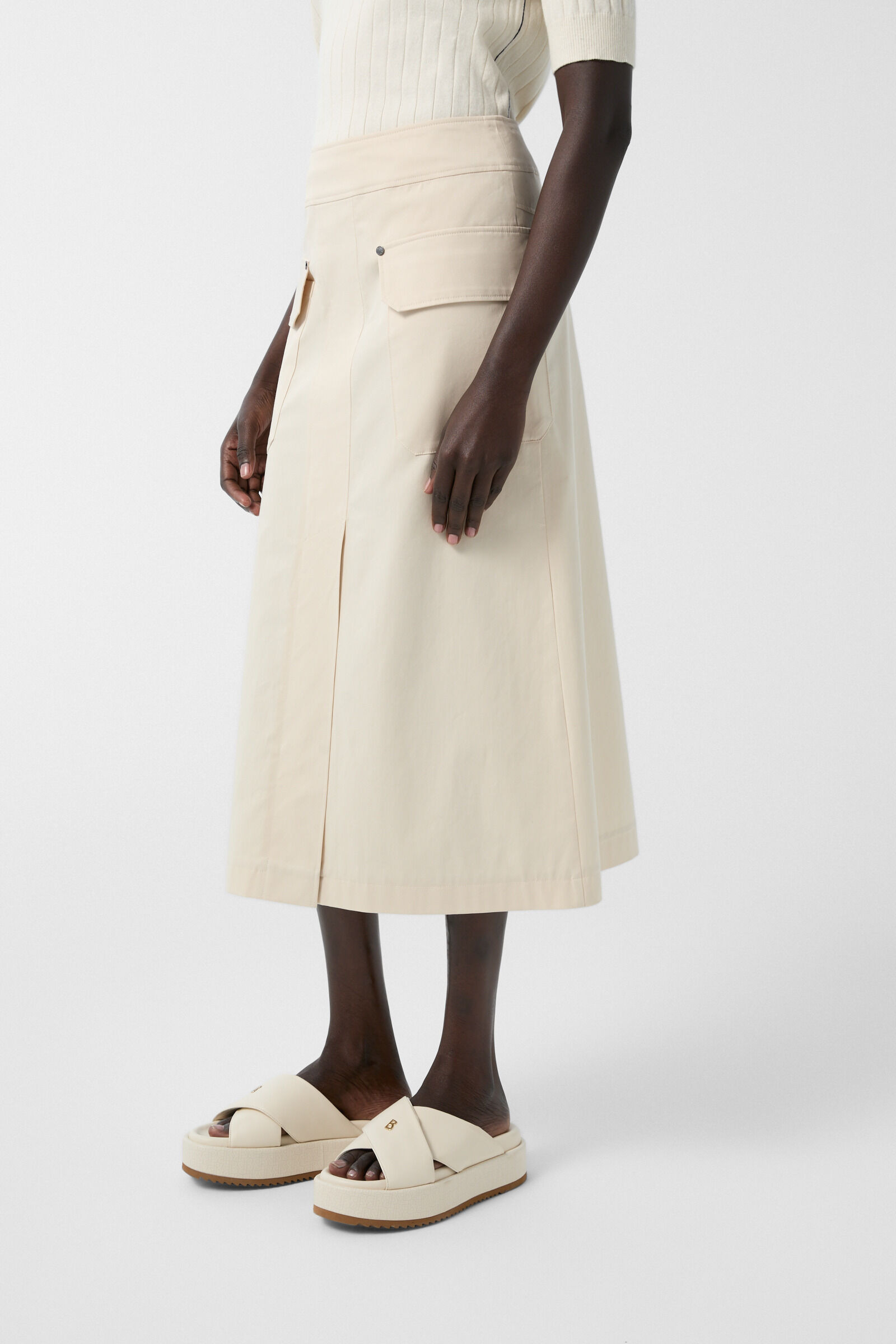 Lucille Skirt in Cream - 2