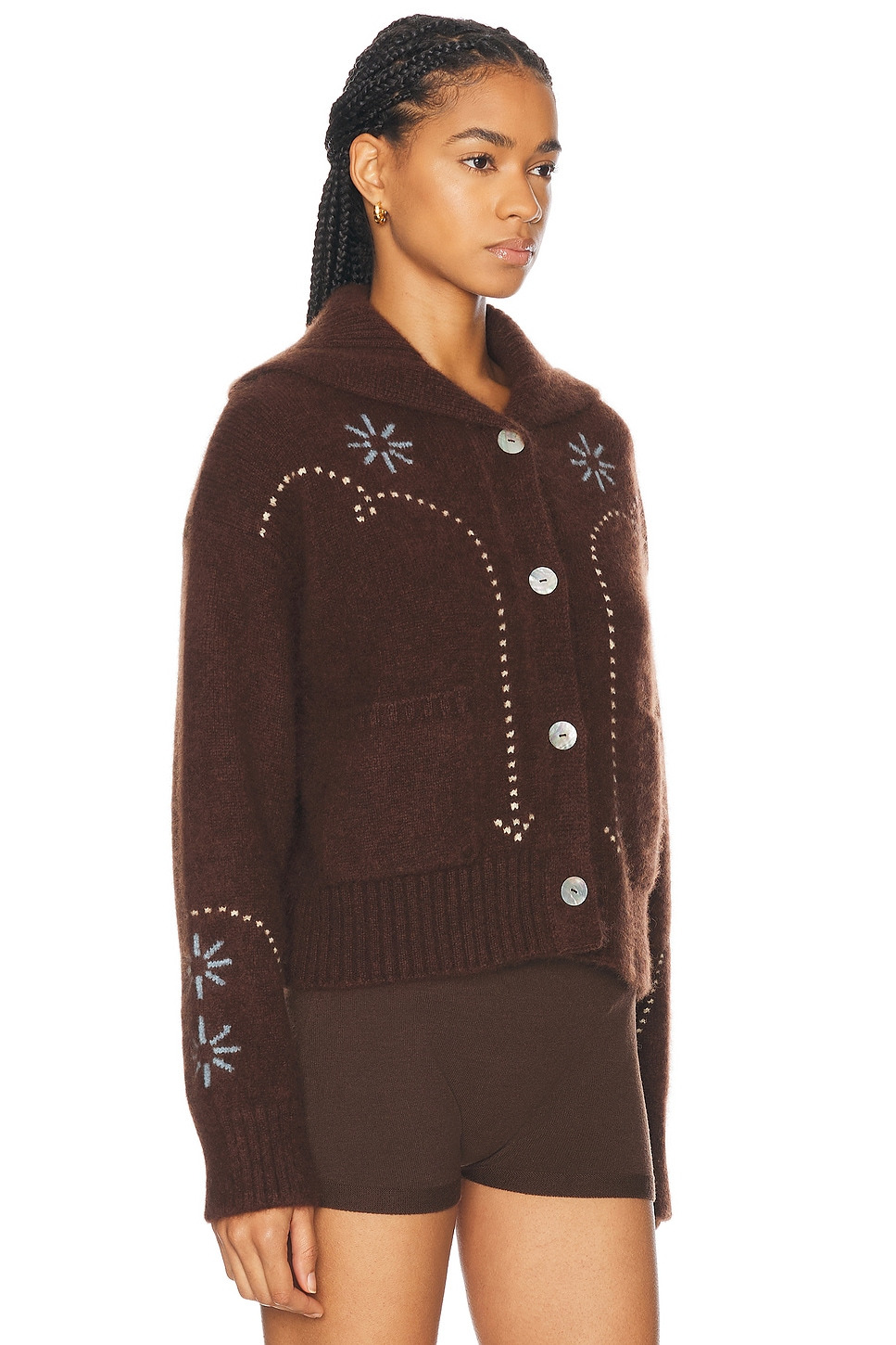 Cashmere Western Cardigan - 2