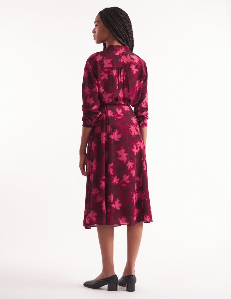LIP DETAIL FLUID SKIRT - 5