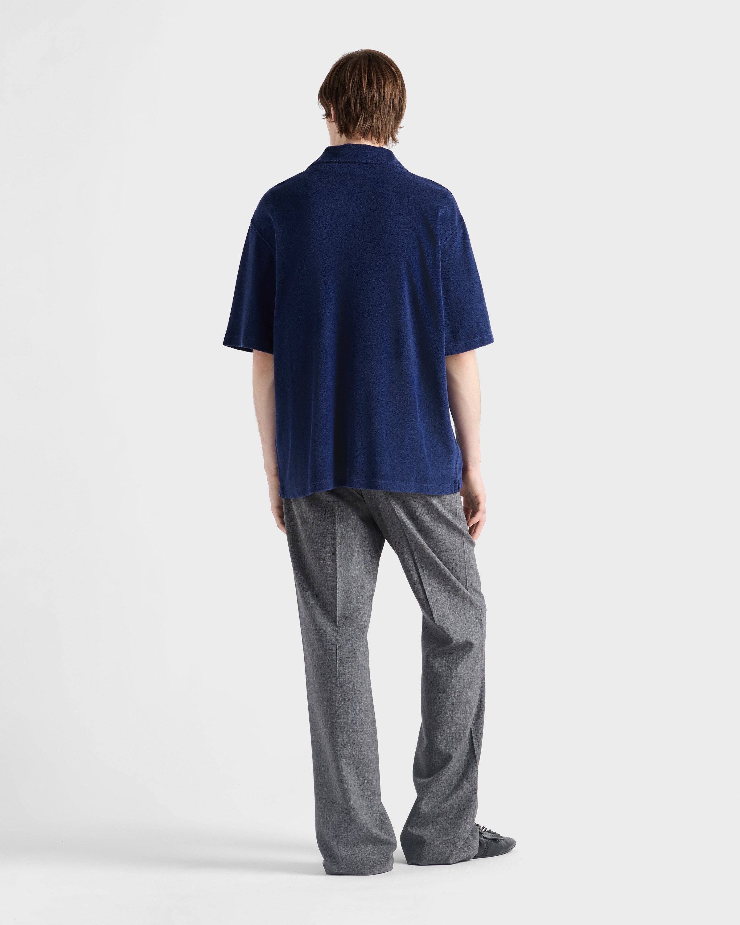 Short-sleeved terry shirt - 5