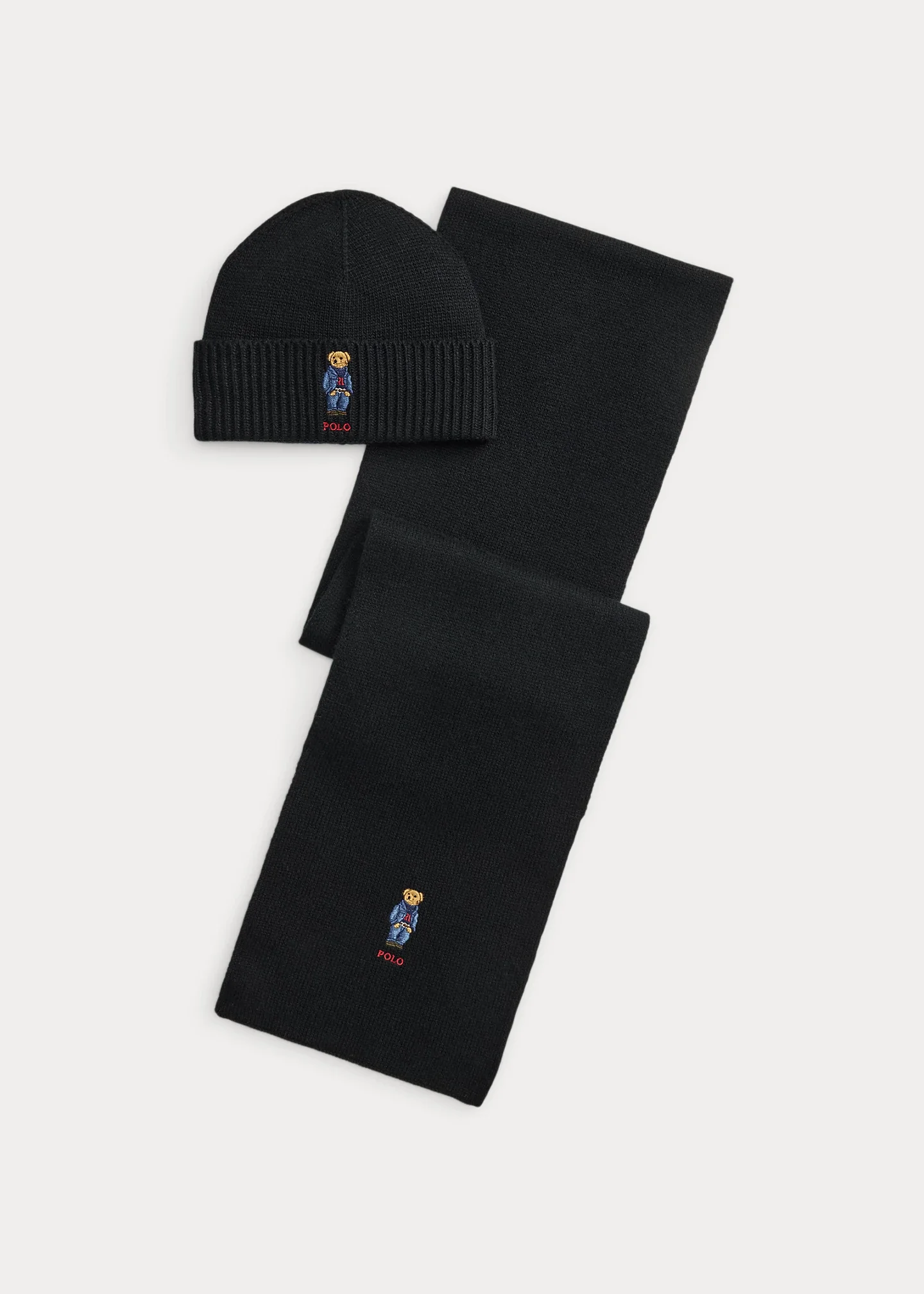 Polo Bear Beanie & Scarf Gift Set - 1