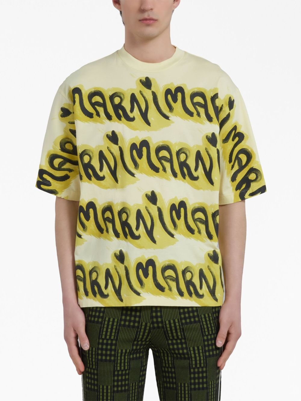 logo-print cotton T-shirt - 2