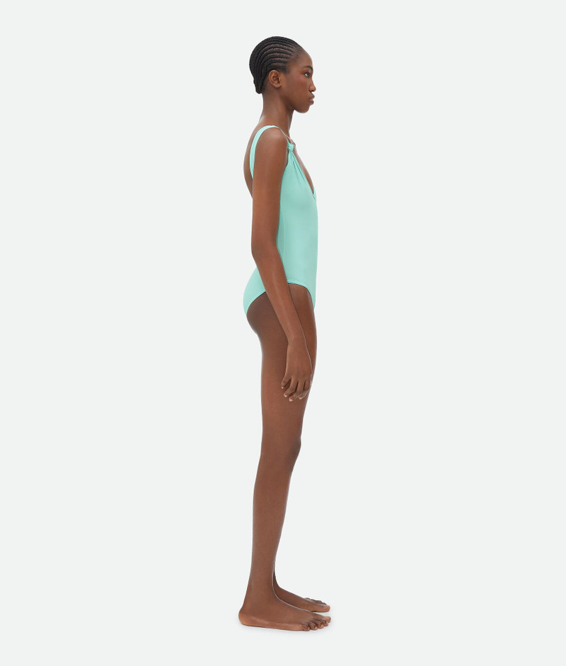 Bottega Veneta Knots Stretch Nylon Swimsuit outlook