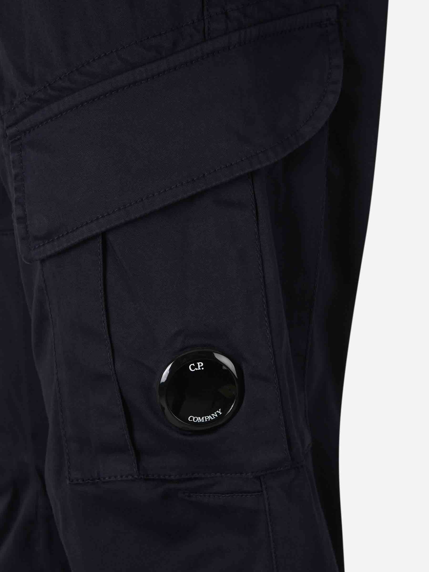 SATIN CARGO PANTS - 5