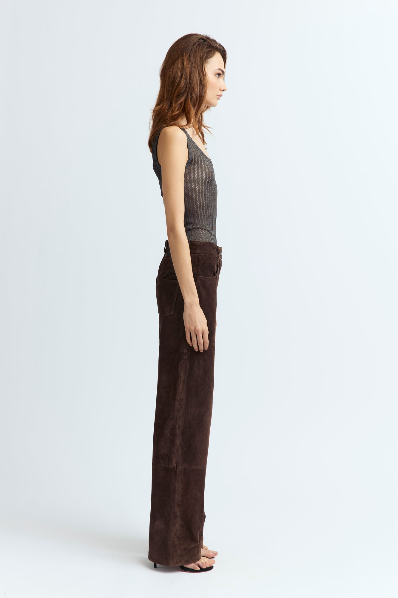 VANTE TROUSER IN SUEDE - 4