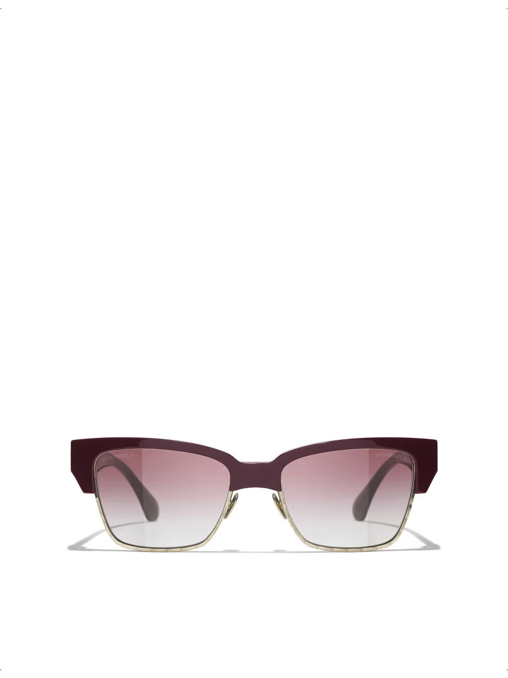 CH5558 Square-Frame Acetate and Metal Sunglasses - 1