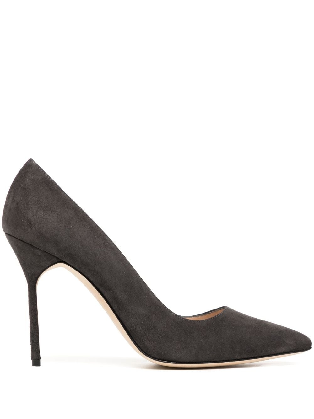 BB 100mm suede pumps - 1