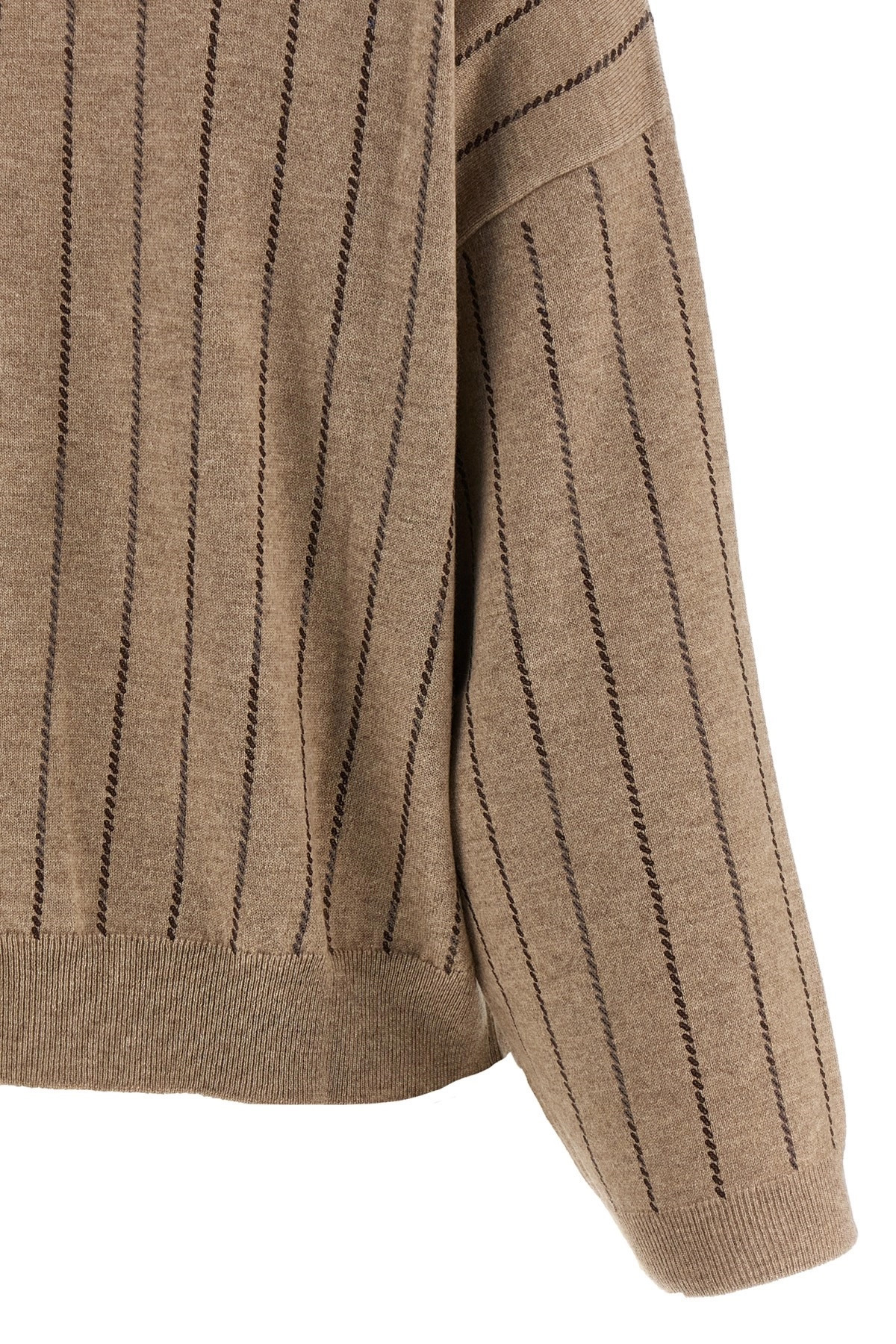 Sequin cashmere sweater - 4