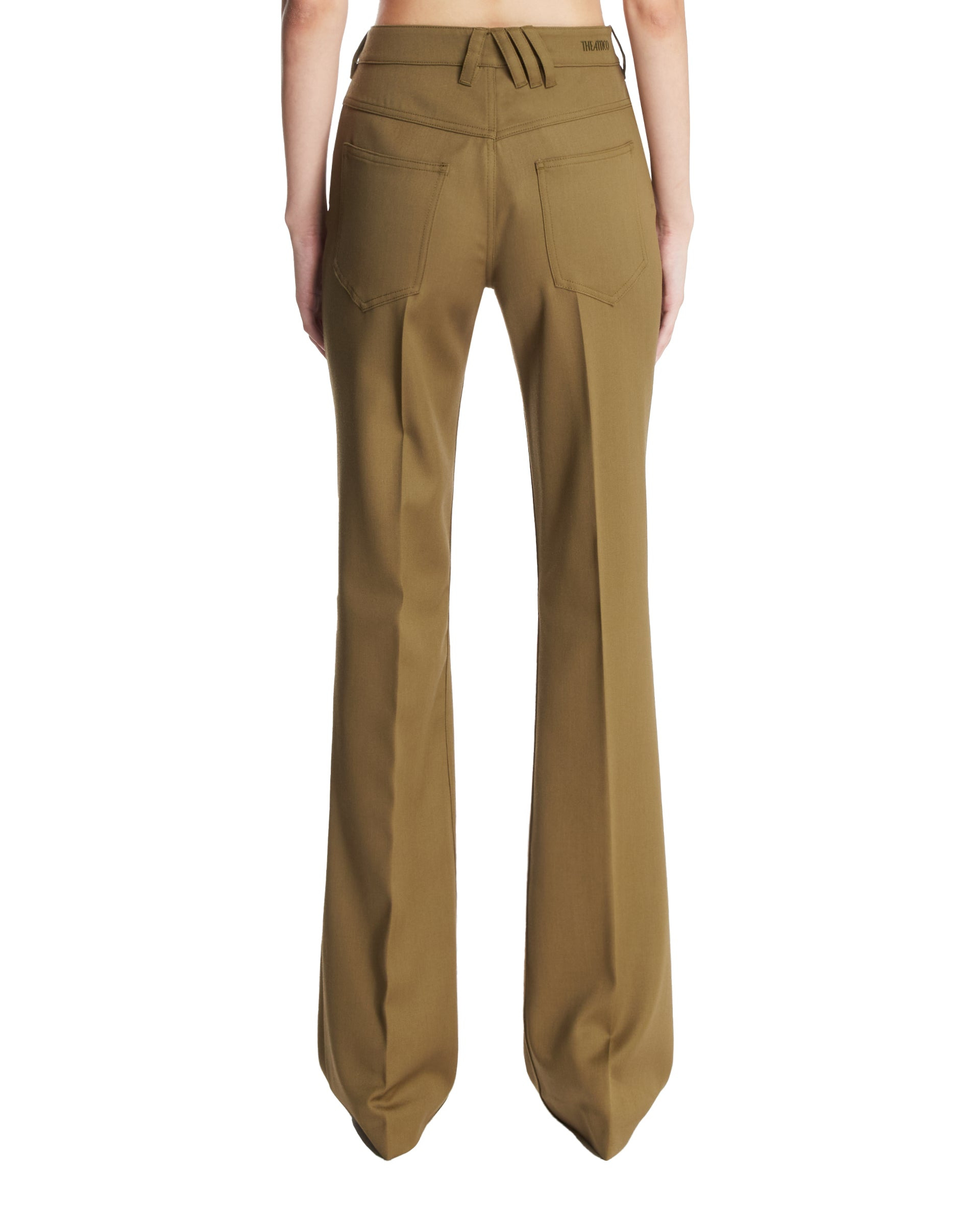 Green Wool Pants - 3