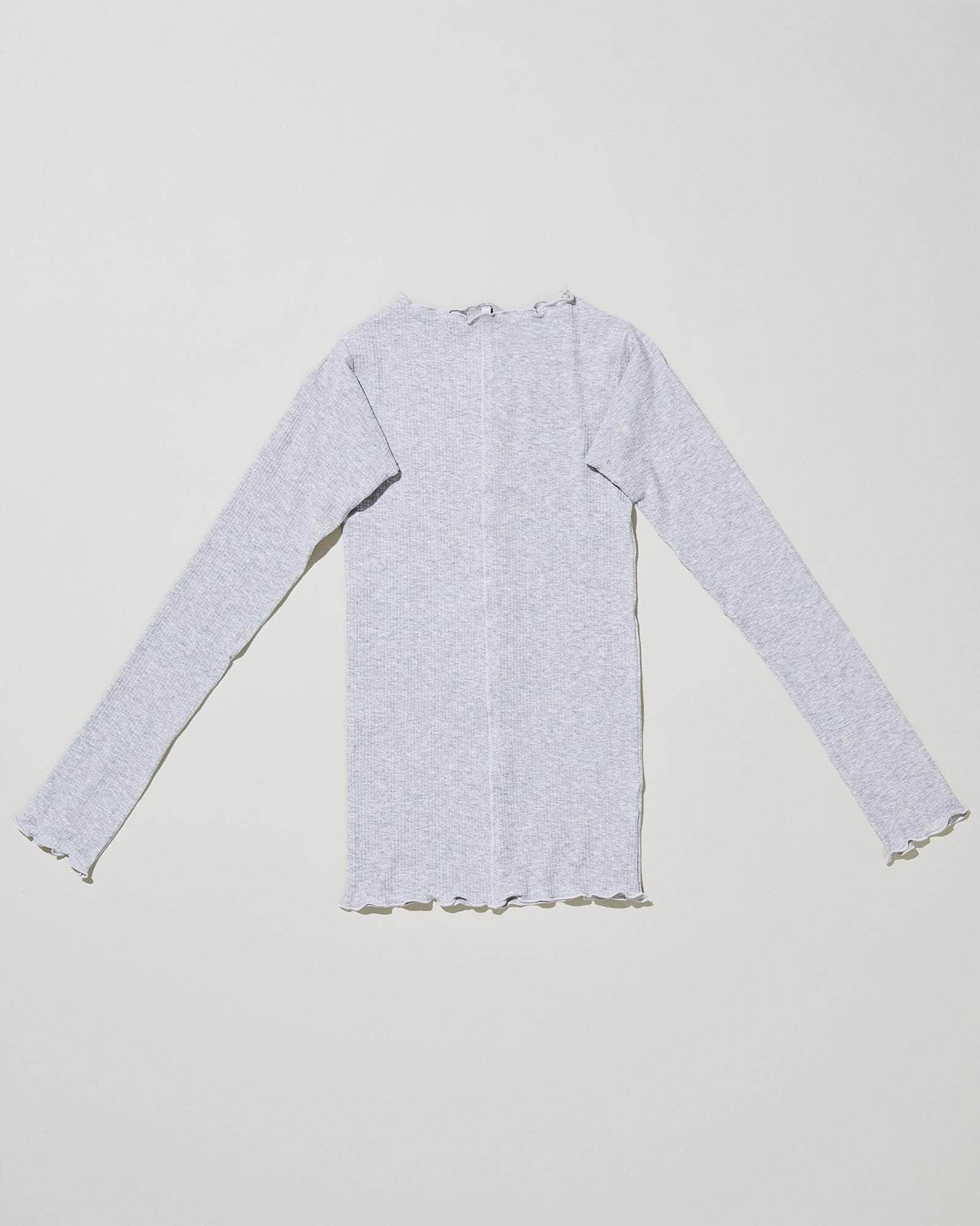 Pama Long Sleeve Tee - Fine Organic Cotton Rib - 8