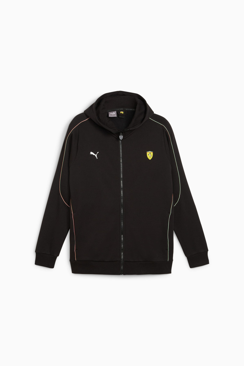 Scuderia Ferrari Men's Motorsport Race Hooded Sweat Jacket - 1
