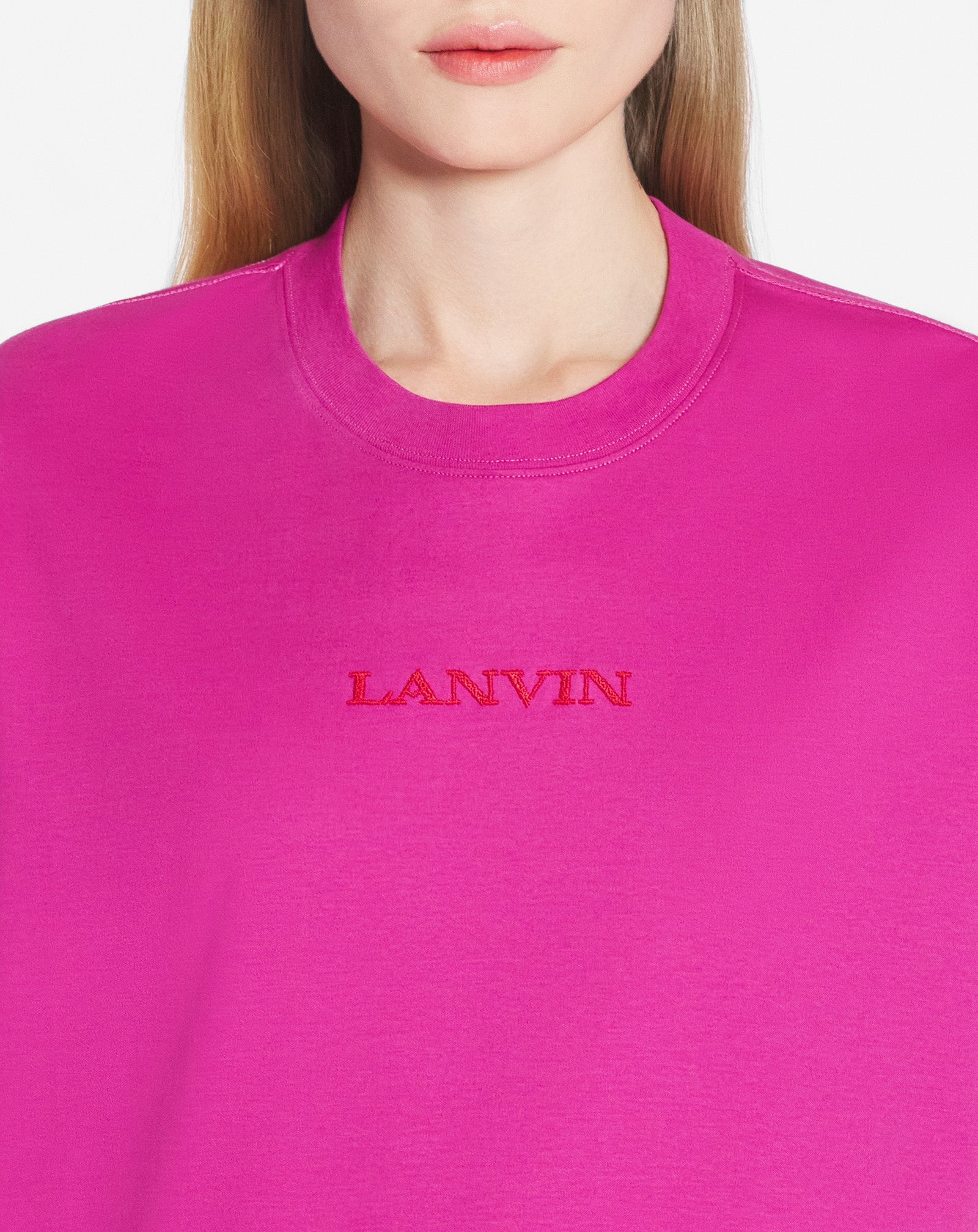 LANVIN EMBROIDERED T-SHIRT - 5