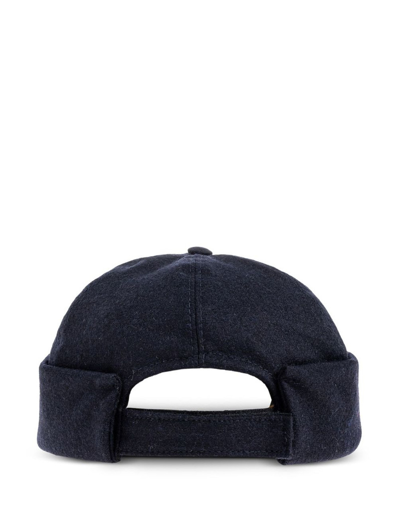 Moschino logo-tag adjustable beanie outlook