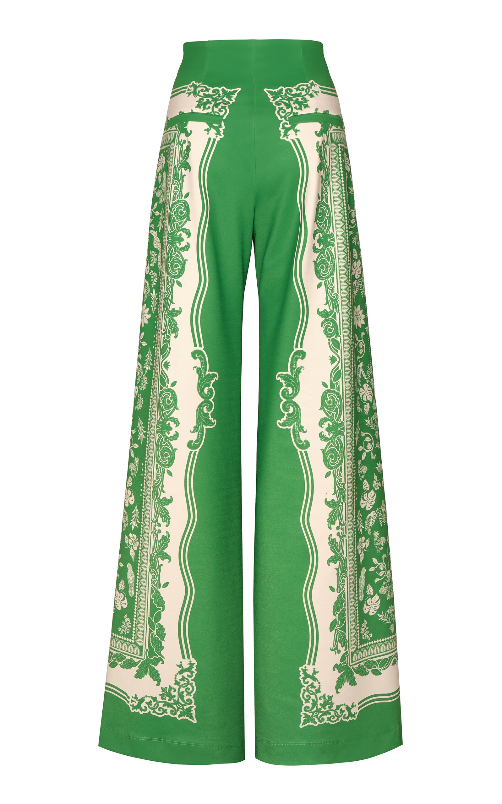 Palmirana Printed Pants green - 3
