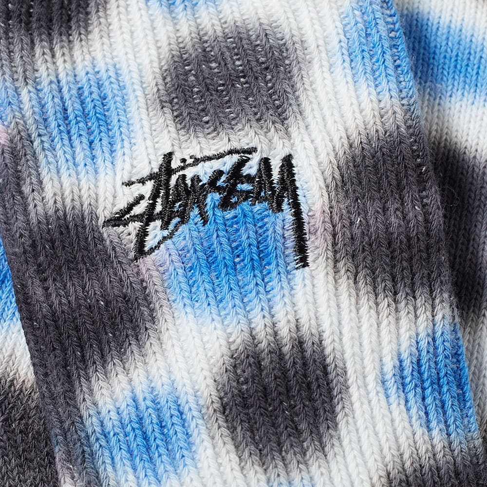 Stussy Batik Dye Crew Sock - 2