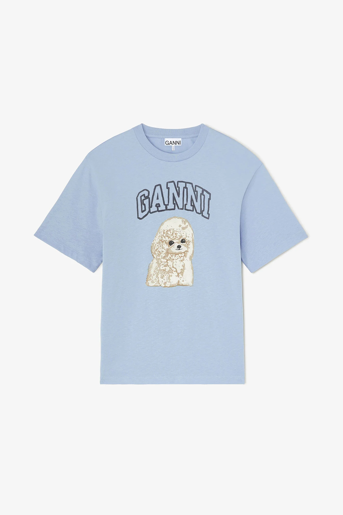 T-SHIRT WITH POODLE - 1