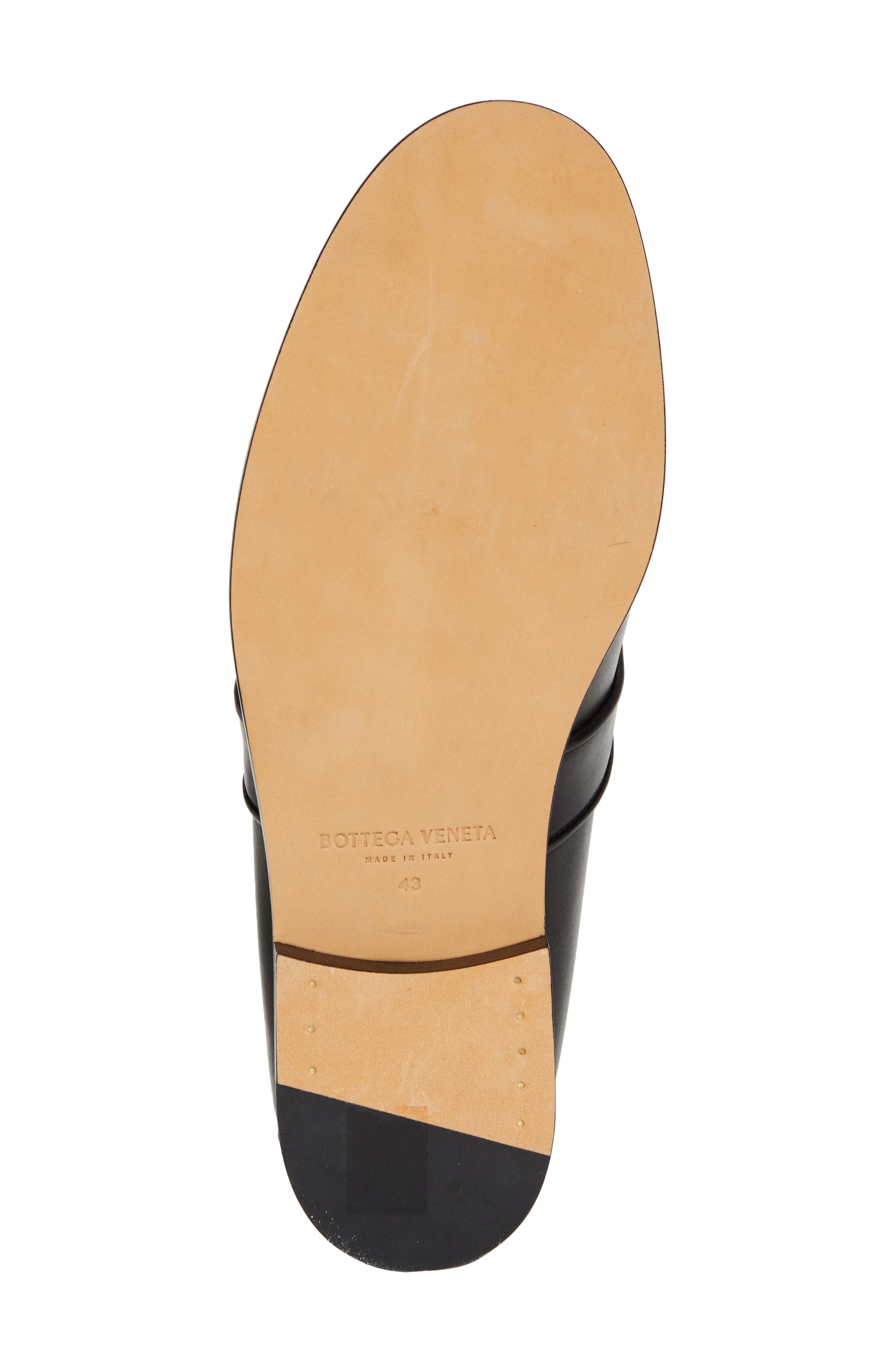 Bottega Veneta Astaire Knot Bit Loafer in 1000 Black at Nordstrom - 6