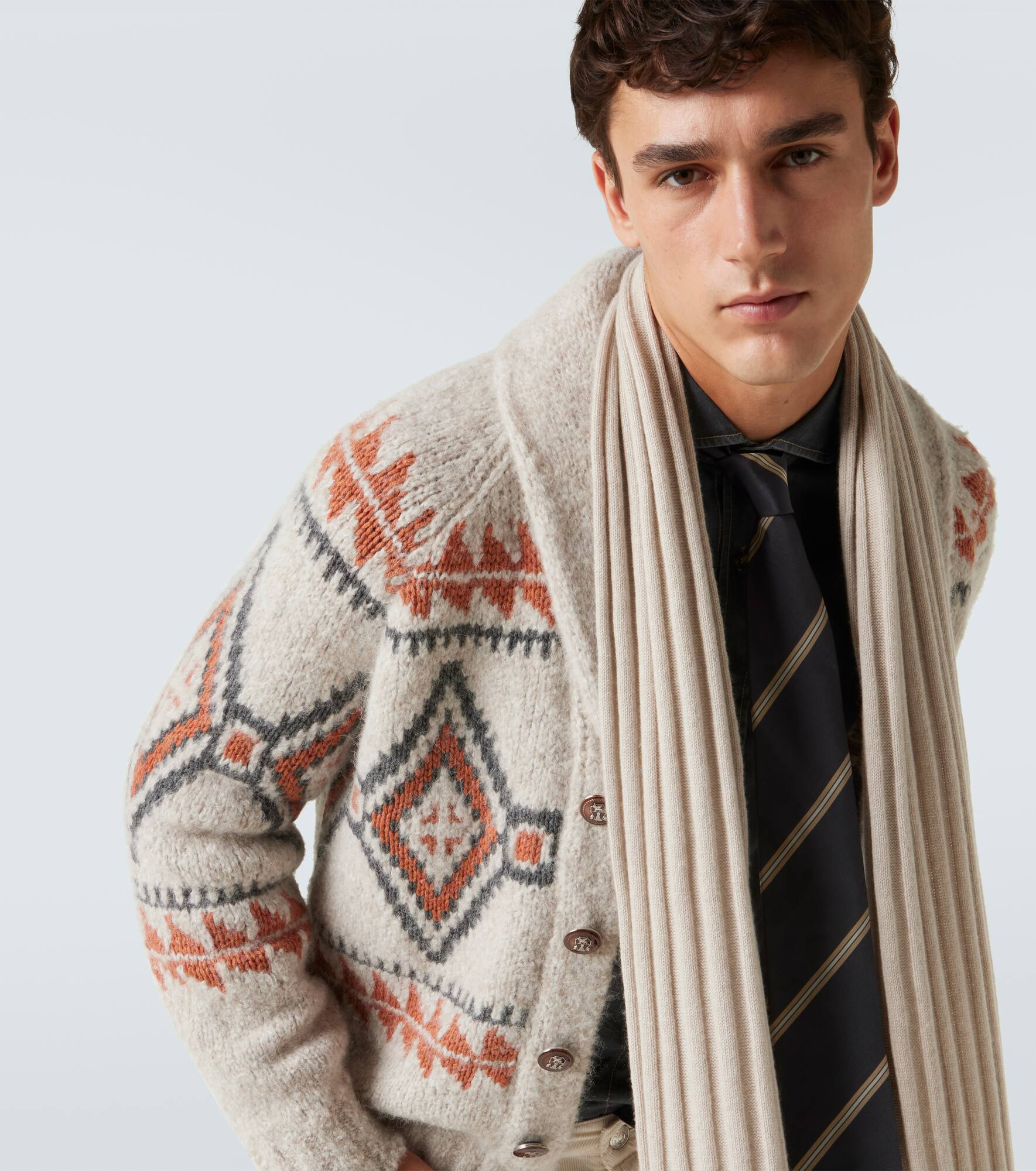 Cashmere scarf - 2