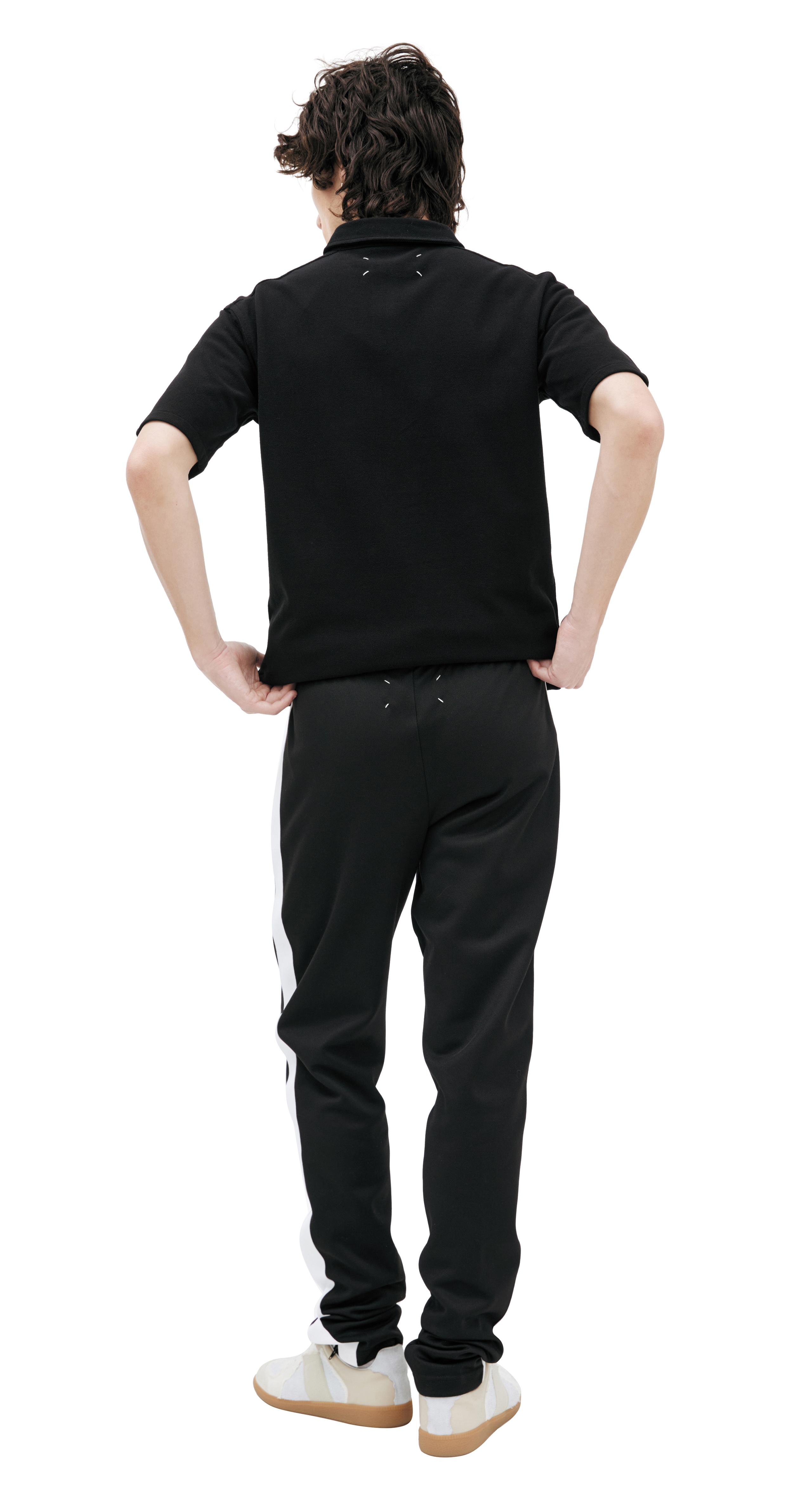 BLACK TROUSERS WITH STRIPES - 3