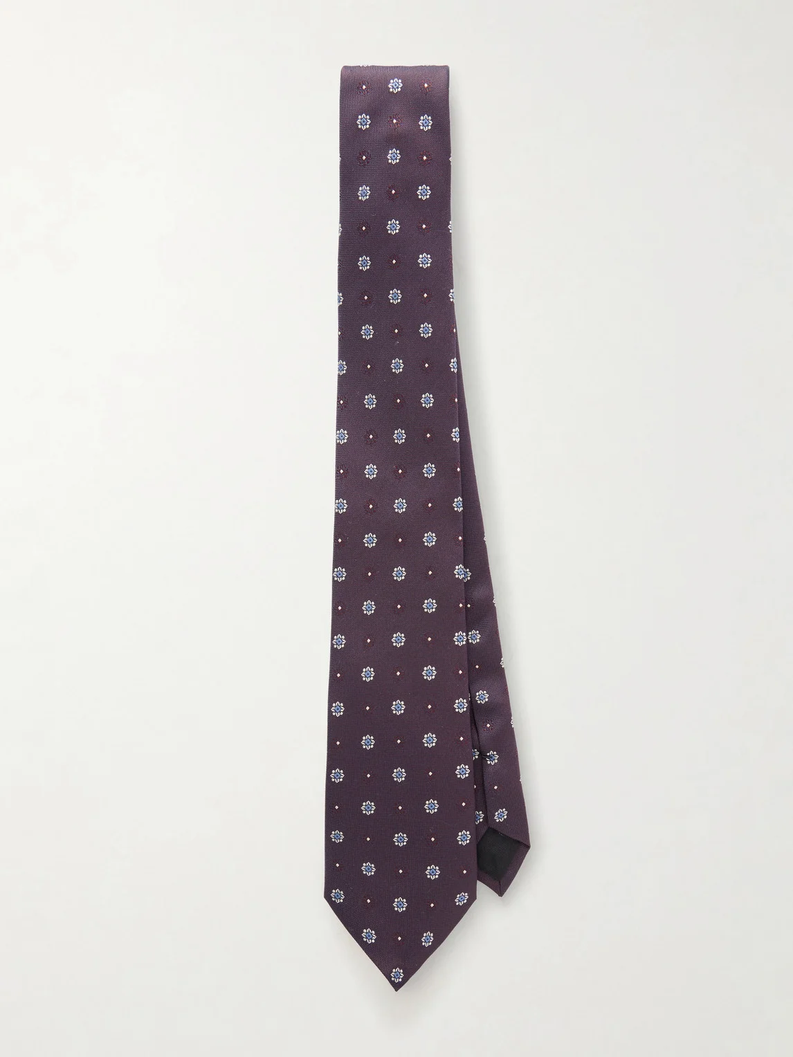 7cm Silk-Jacquard Tie - 1