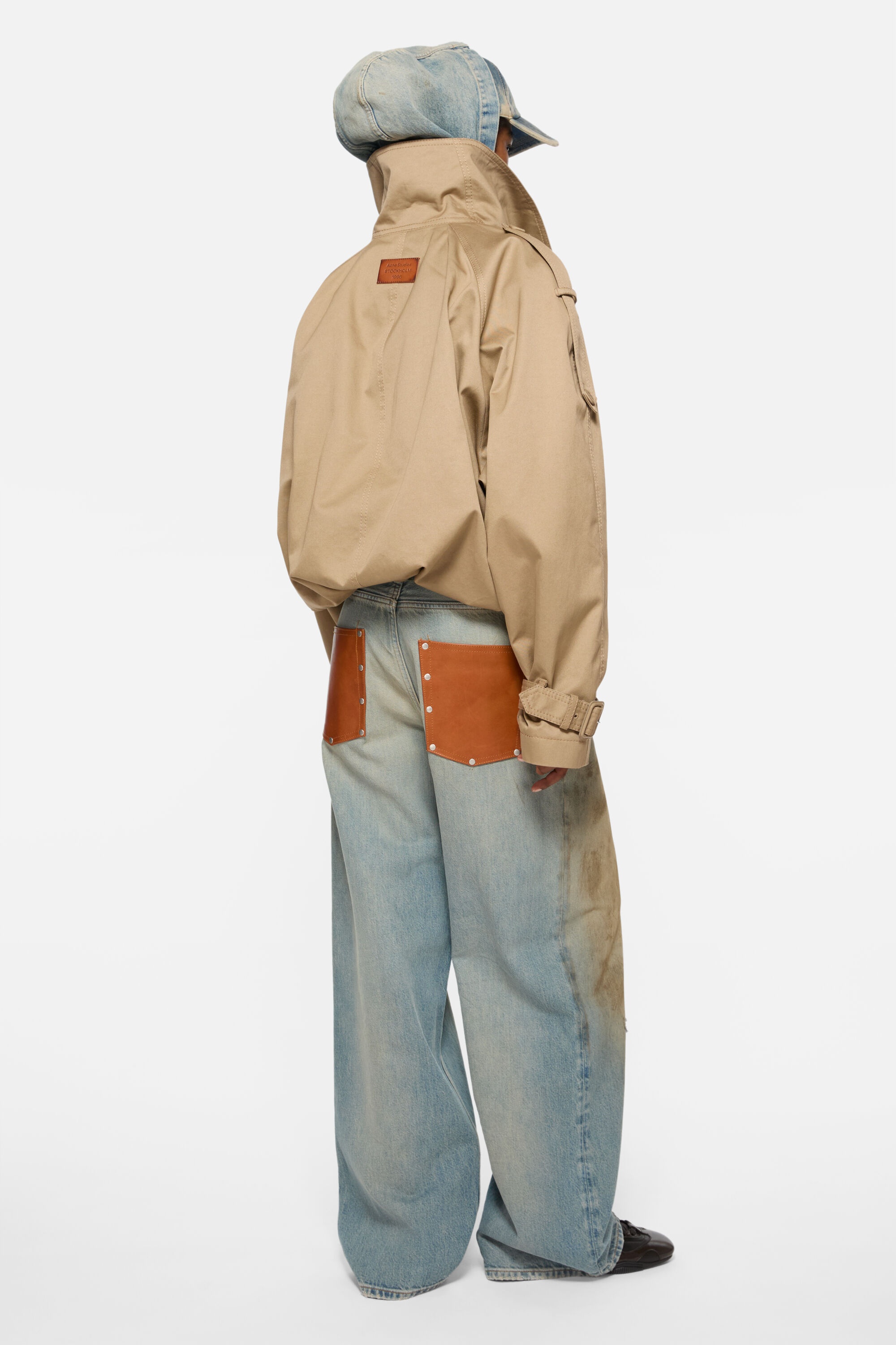 Twill jacket - Mud beige - 3