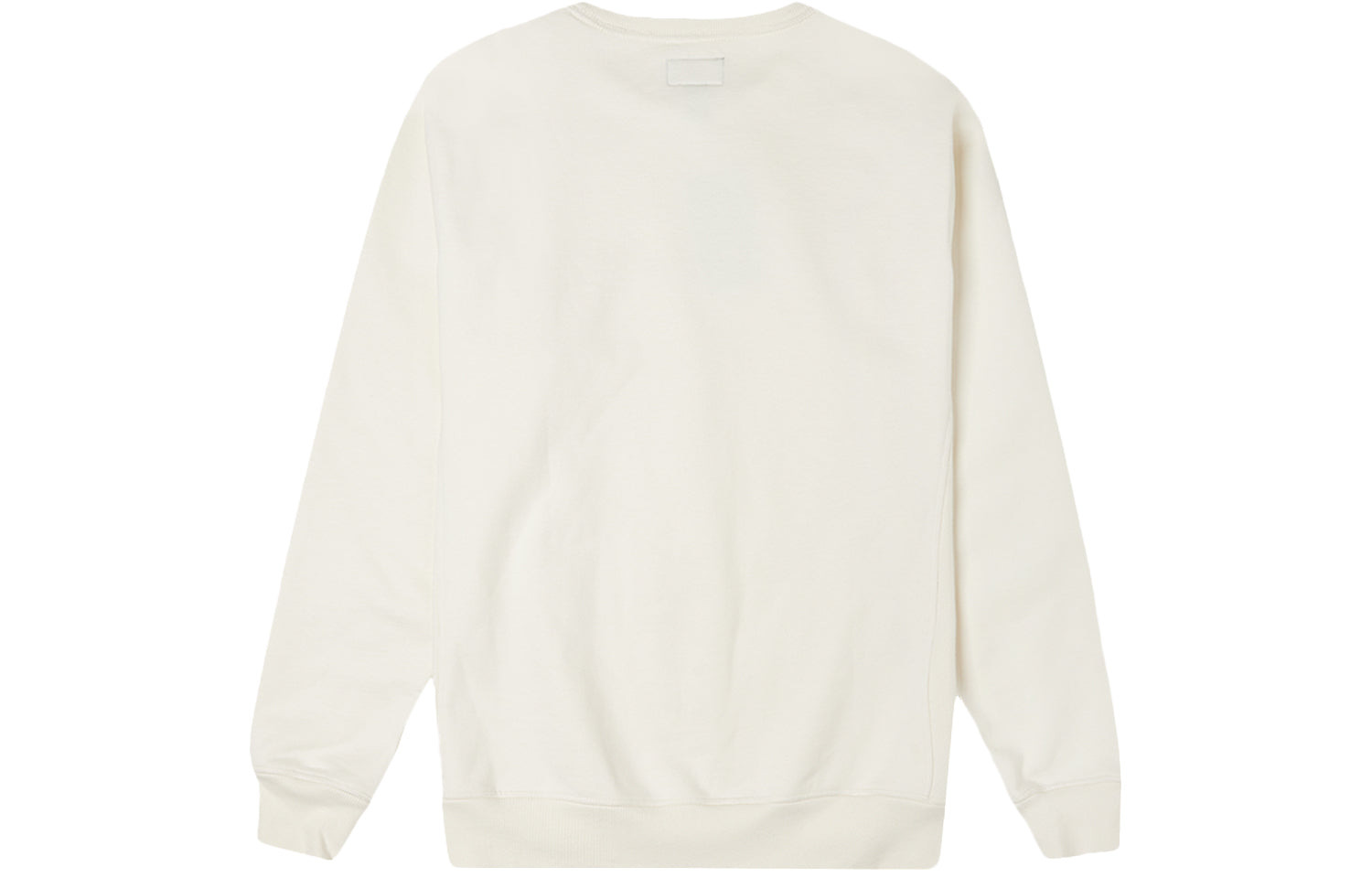 Men's Converse Jack Purcell Athleisure Casual Sports Fleece Round Neck Pullover White 10022516-A01 - 2
