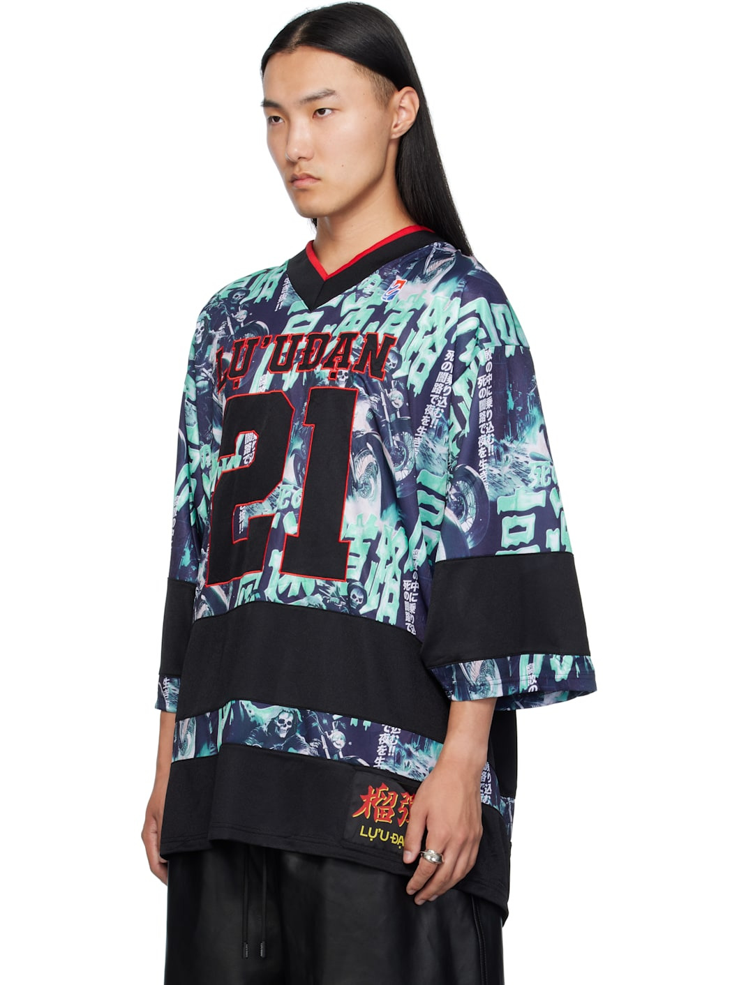 Multicolor Hockey L-D T-shirt - 4