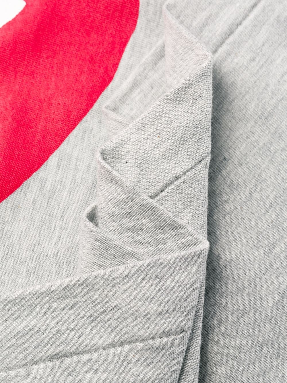 heart print crew neck T-shirt - 6