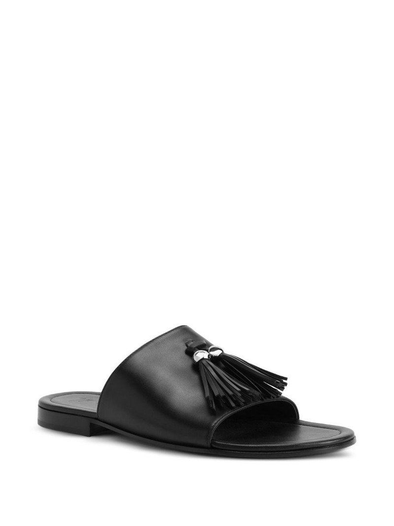 Giuseppe Zanotti Maratea tassels leather sandals outlook