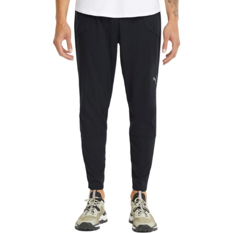 PUMA Run Tapered Woven Pant 'Black' 521404-01 - 4