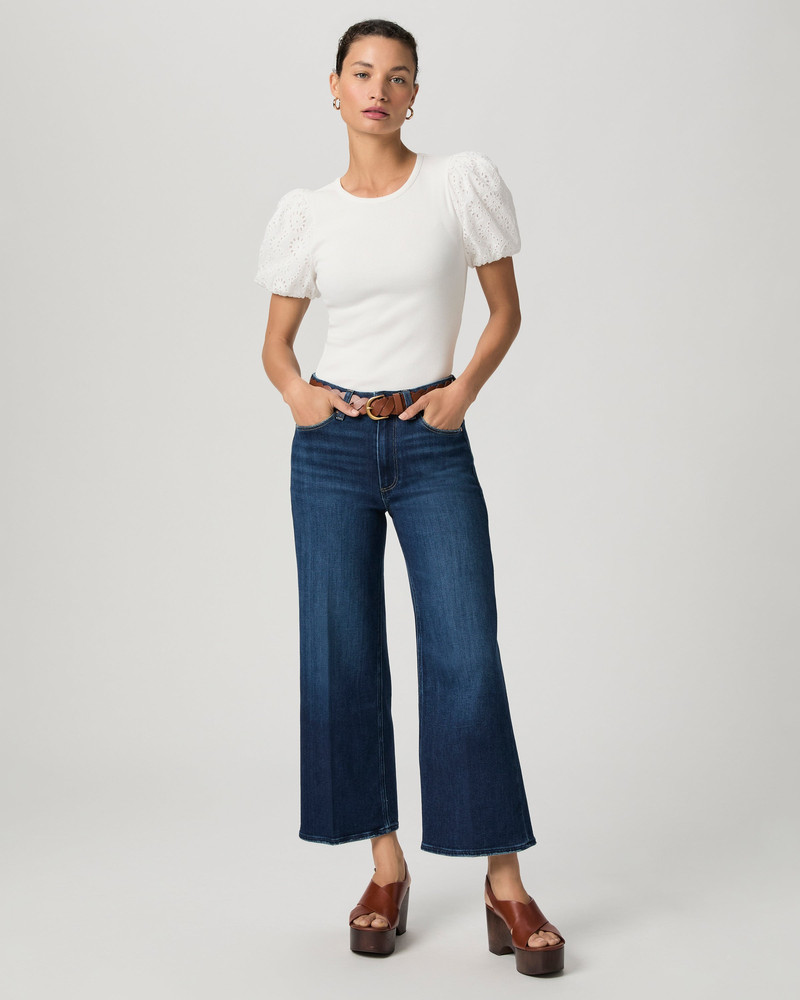 PAIGE Anessa Wide Leg Jean outlook