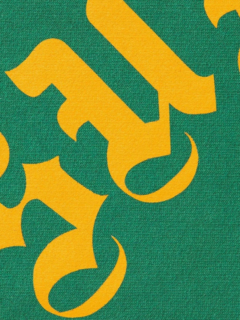 Supreme printed arc hooded sweatshirt outlook