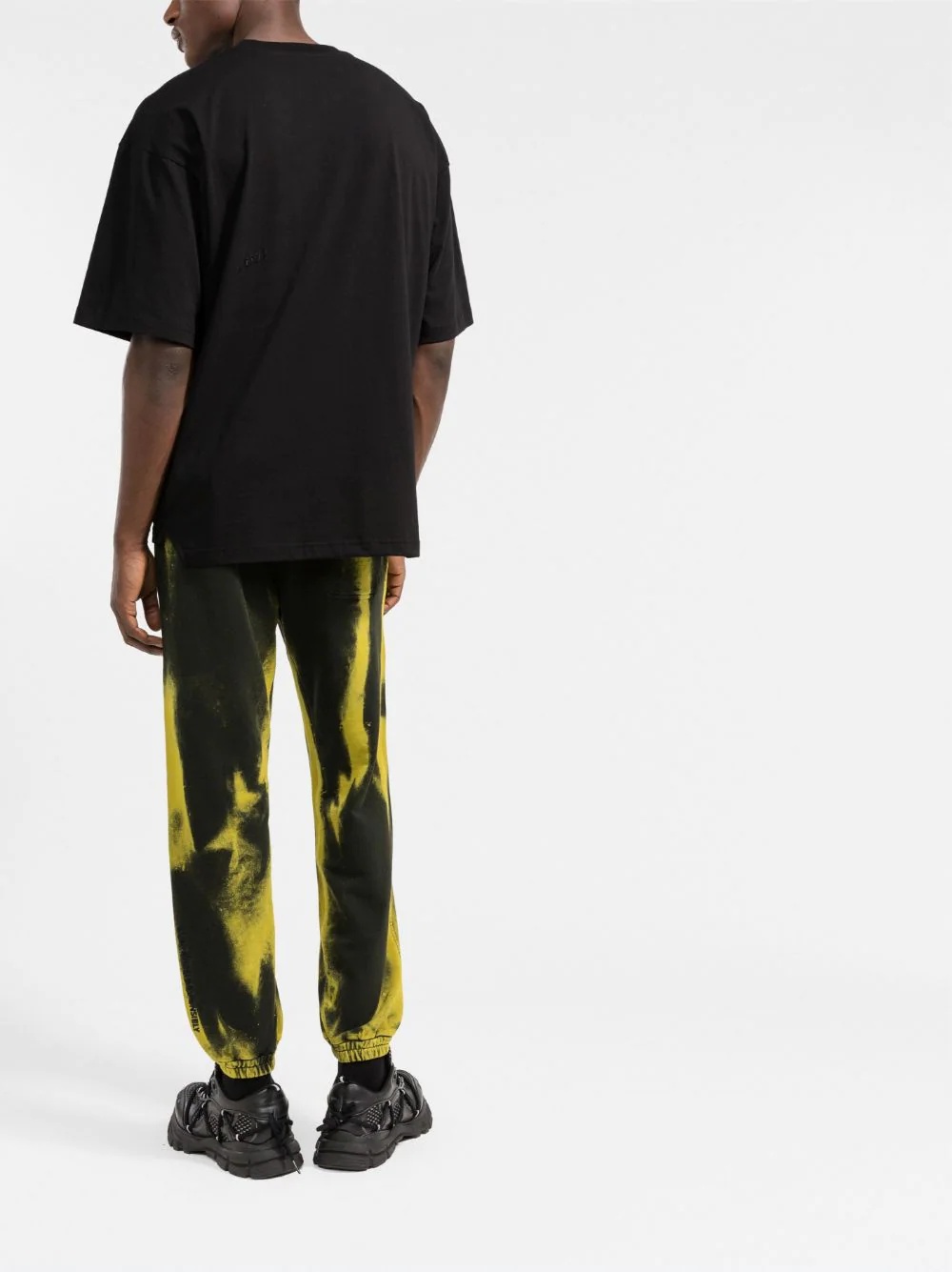 slogan-print oversized T-shirt - 4