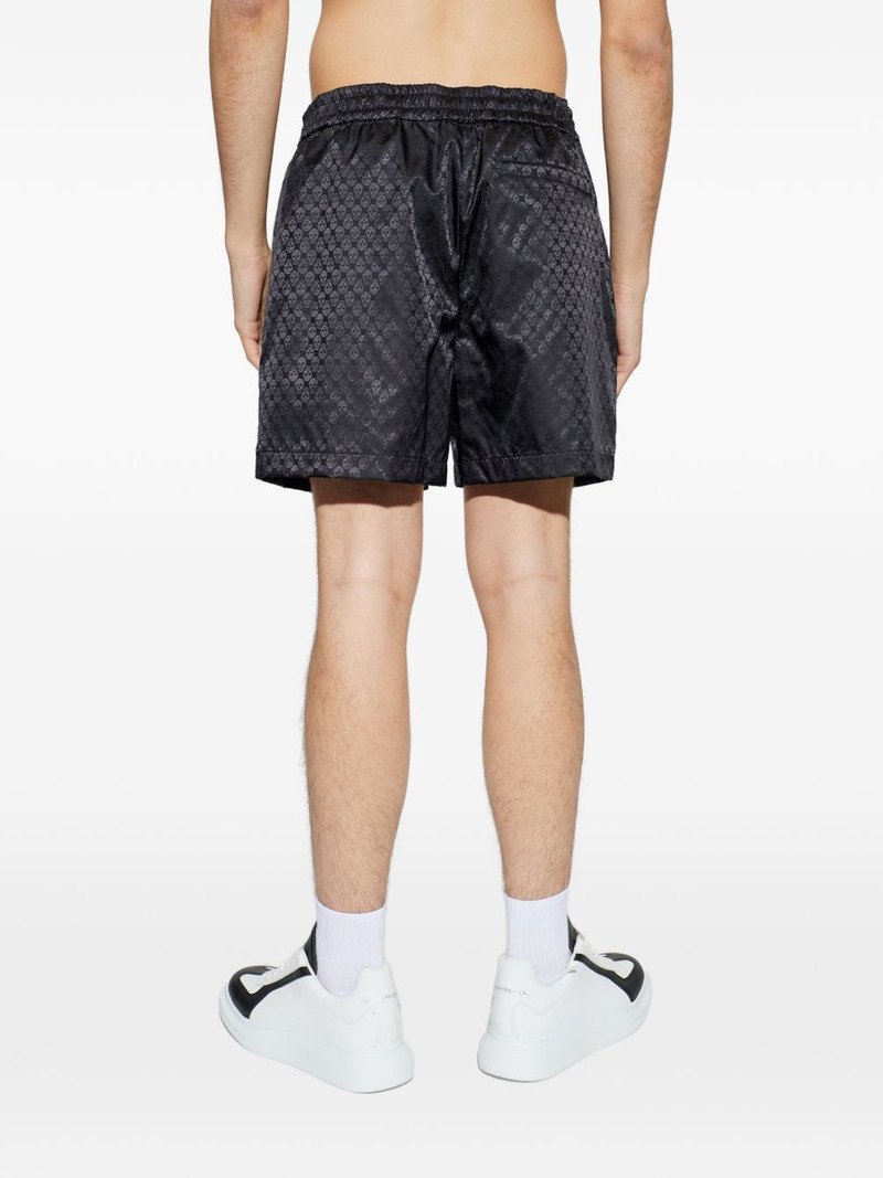 skull-patterned shorts 4