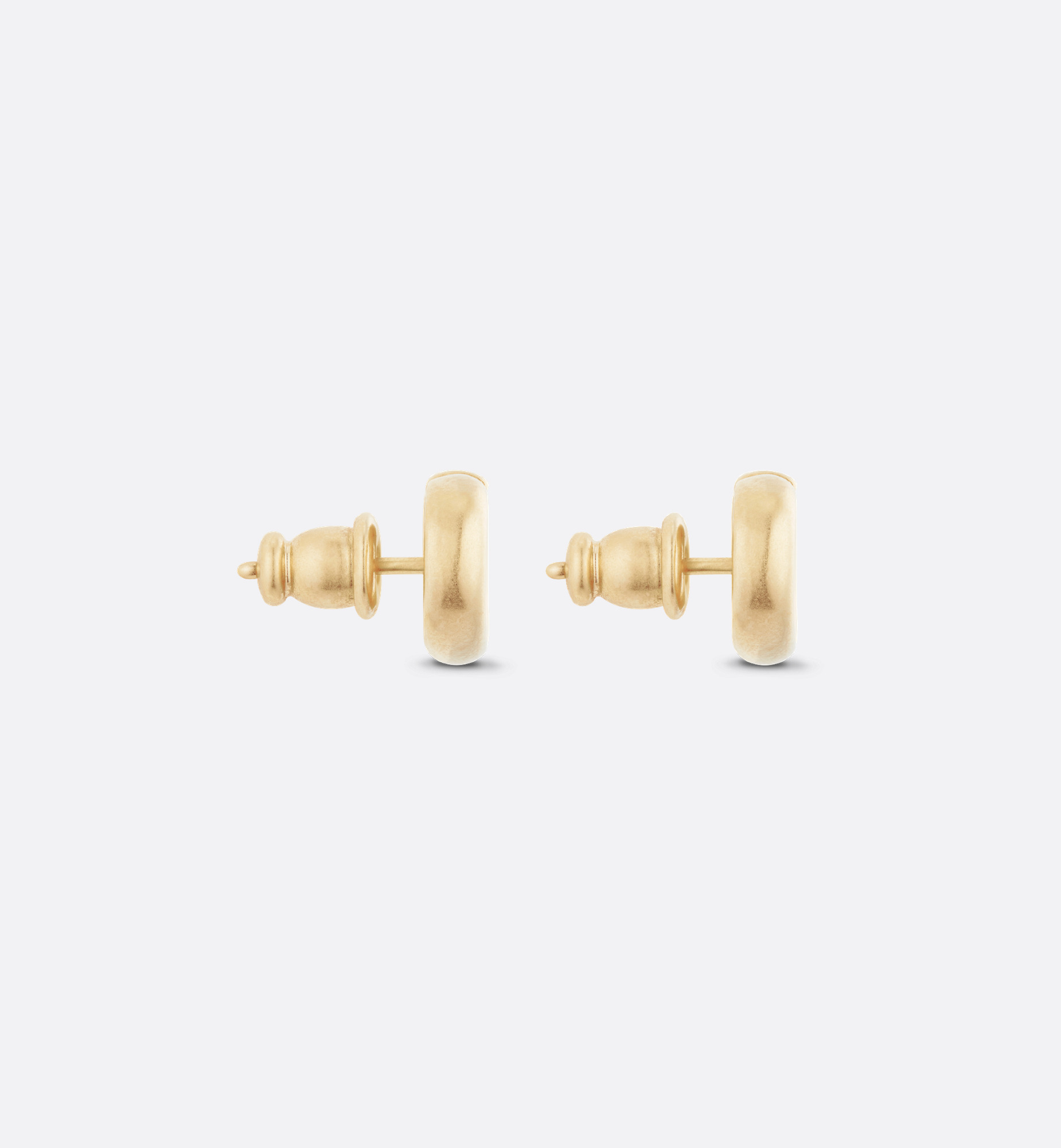 CD Navy Stud Earrings - 4