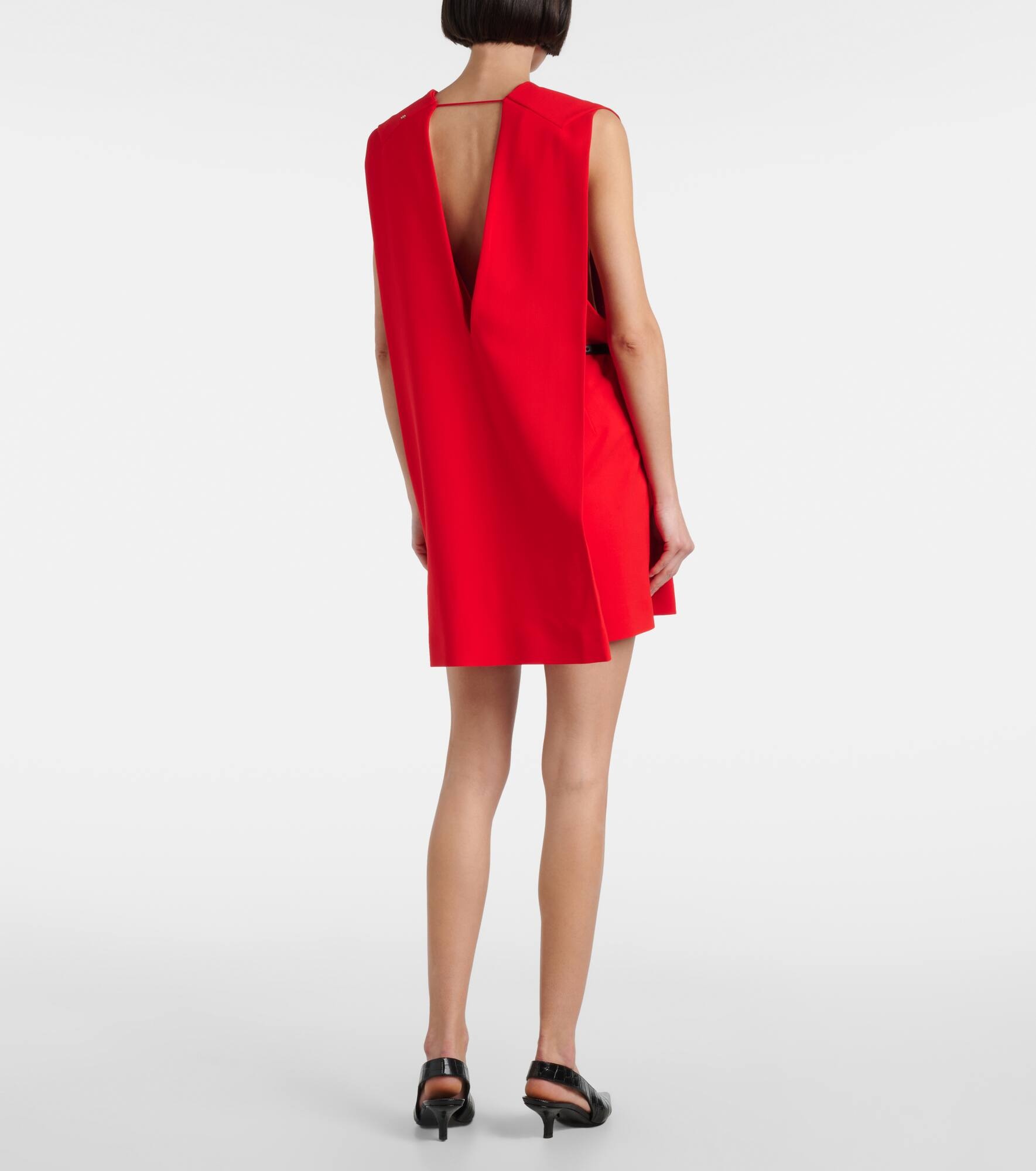 Caped minidress - 3