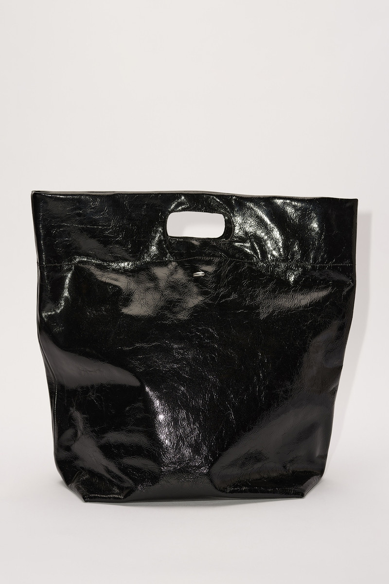 Beyond Tote Black Leather 1