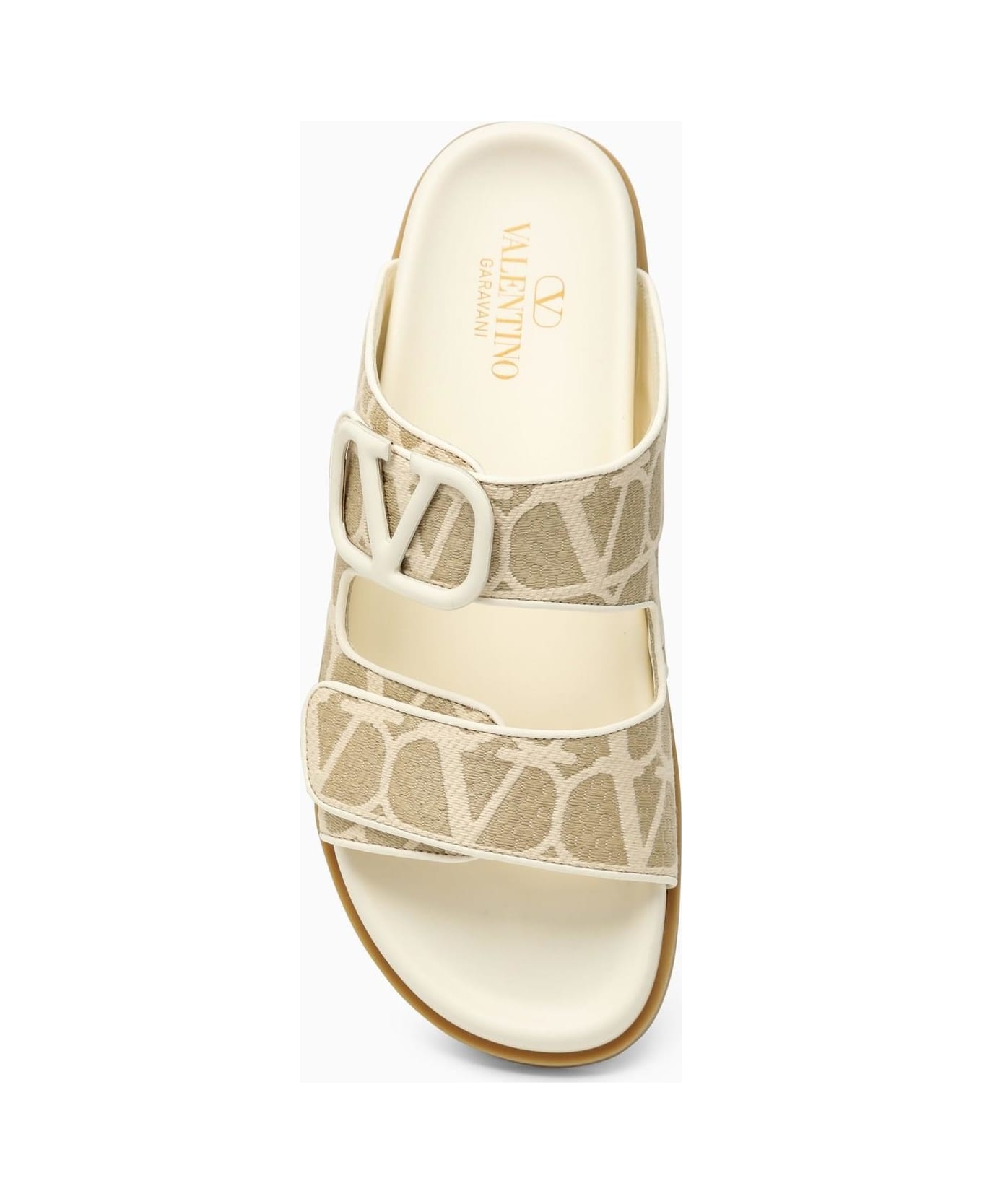 Sandal Toile Iconographe Beige/ivory - 3