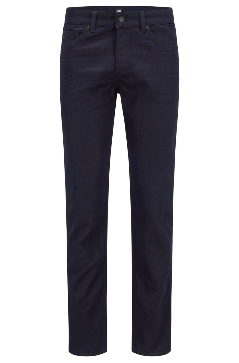 SLIM-FIT JEANS IN BLUE-BLACK COMFORT-STRETCH DENIM 1