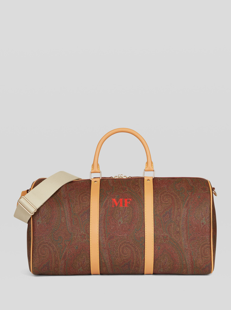 PAISLEY TRAVEL BAG WITH CROSSBODY STRAP 3