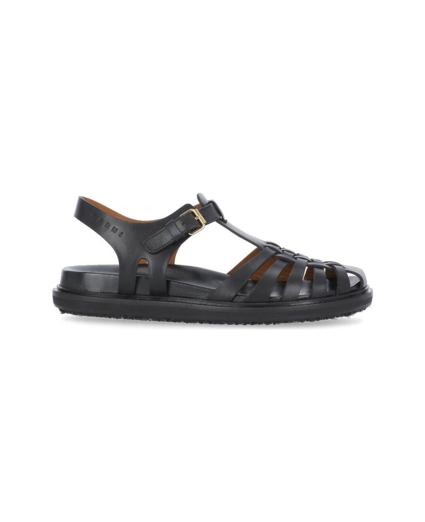 Fisherman Ankle-buckle Sandals - 1