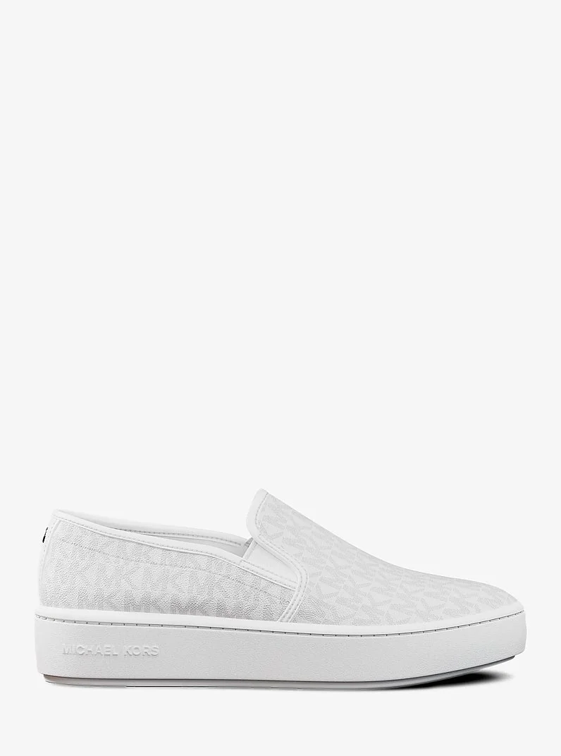 Teddi Signature Logo Slip-On Sneaker - 1