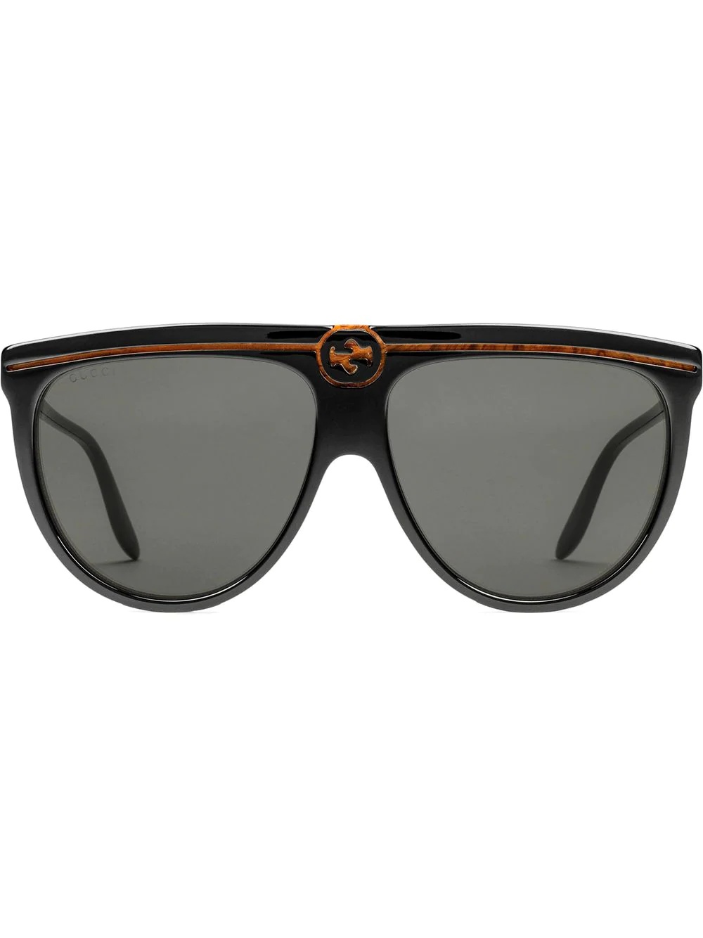 aviator-frame sunglasses - 1